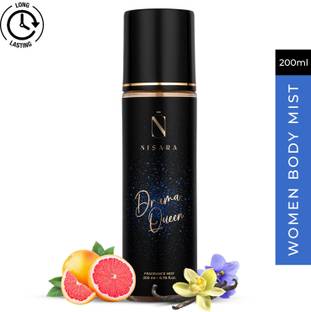 Nisara Drama Queen Long Lasting Fruity Floral Fragrance Body Mist Spray Body Mist  -  For Women