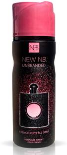 NEW NB French Crystal Opio Deodorant Perfume Spray For Women || 200ml Perfume Body Spray  -  For Women