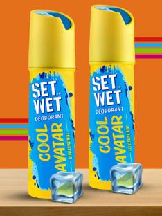 SET WET Cool Avatar Body Perfume Deodorant Spray  -  For Men