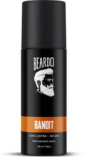 BEARDO Bandit Perfume Body Spray| Long Lasting | No Gas Perfume Body Spray  -  For Men