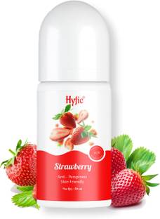 HYFIC Sweet Strawberry Scented Underarm Roll-On Deodorant Roll-on  -  For Men & Women