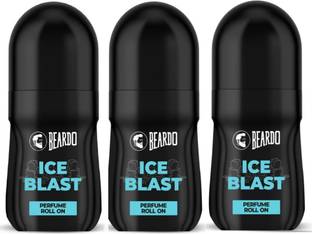 BEARDO Ice Blast Perfume Roll On | Long Lasting Fresh | Menthol, Musk & Woody Deodorant Roll-on  -  For Men & Women