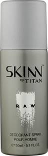SKINN by TITAN Men Deo Raw - 150ml Deodorant Spray  -  For Men