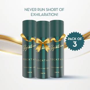 सिग्नेचर Cocktail Deodorant Spray Long Lasting Skin Friendly Daily Use Deo  -  पुरुषों और महिलाओं के लिए