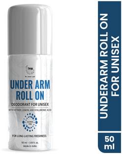 TNW - The Natural Wash Under arm Roll On Deodorant | Vetiver & Lemon extracts Deodorant Roll-on  -  For Men & Women
