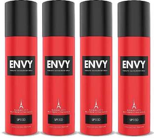 ENVY 1000 SPEED PERFUME DEODORANT SPRAY 120MLX4 Deodorant Spray  -  For Men