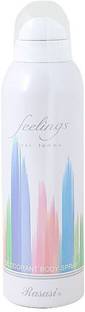 RASASI Feelings Pour Femme Deodorant Spray  -  For Women