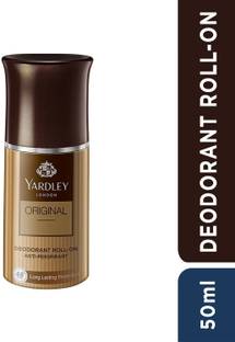 Yardley London Original With 48H Long Lasting Scent Deodorant Roll-on  -  For Men