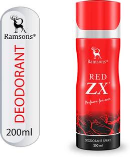 RAMSONS RED ZX Perfume for Ever Deodorant Spray  -  For Men & Women
