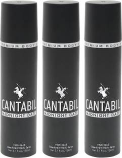 CANTABIL Midnight Date Body Spray  -  For Men