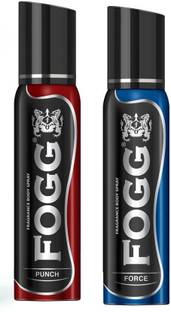फॉग फोर्स और पंच डिओडोरेंट स्प्रे  -  पुरुषों और महिलाओं के लिए