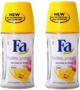 FA 2 Floral Protect Roll On Deodorant Roll-on  -  For Men