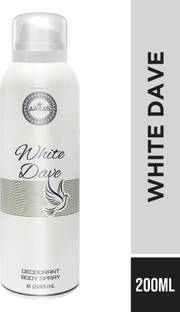valenzers ARRAS White Dave Deodorant Spray  -  For Men & Women