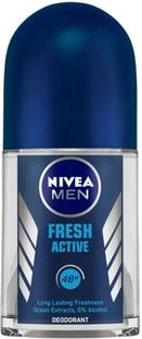 NIVEA Men Roll on, Fresh Active, (Veer) Deodorant Roll-on  -  For Men