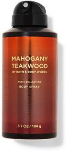 BATH & BODY WORKS Mahogany Teakwood Body Spray Body Spray  -  For Men