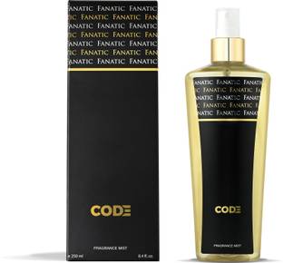 FANATIC CODE Body Mist for Men with Long-Lasting Woody Aromatic Spray Body Mist  -  For Men
