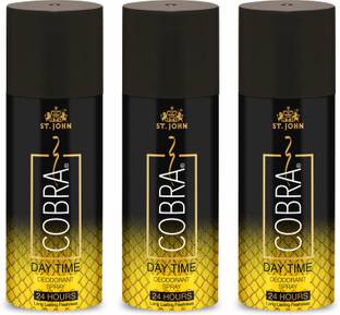 ST-JOHN Cobra Deo DayTime Long-Lasting Deodorant Spray Deodorant Spray  -  For Men