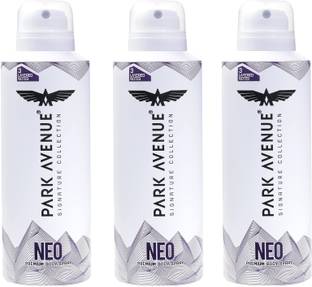 PARK AVENUE Men Neo Signature Collection | Deodorant Spray | Fresh Long-Lasting 150ml each Deodorant Spray  -  For Men