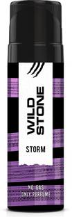 Wild Stone Intense Storm Long Lasting No Gas Deodorant for Men | Perfume Body Spray  -  For Men