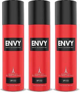 ENVY 1000 SPEED PERFUME DEODORANT SPRAY 120MLX3 Deodorant Spray  -  For Men