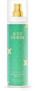 Just Herbs Long Lasting Tropical Fruit Punch Body Mist  -  For Men & Women