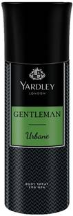 Yardley London Gentleman Urban Body Spray For Men 150ML Deodorant Spray  -  For Men