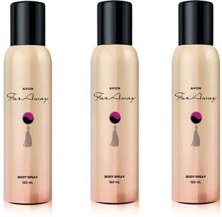 AVON Far Away Classic Body Spray (120ML Each) Body Spray  -  For Women