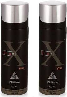 VIWA XDrax original_200ml each Deodorant Spray  -  For Men & Women