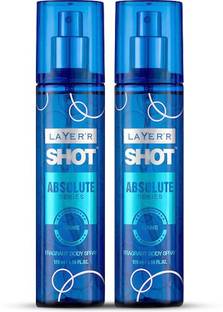 LAYER'R Shot Absolute Series GAME Long Lasting Fragrance Perfume Body Spray  -  For Men