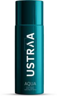 USTRAA Aqua Deodorant | Refreshing Aquatic Fragrance | Keeps Odour in Check Deodorant Spray  -  For Men