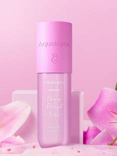 Aqualogica Refresh+ Dewy Floral Kiss Perfume Body Mist with Zemea & Hyaluronic Acid Body Mist  -  For Women