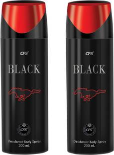 CFS Black Deodorant Body Spray Long lasting Freshness Combo Deodorant Spray  -  For Men & Women