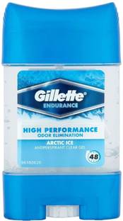 Gillette Endurance Antiperspirant Arctic Ice Deo Stick - 70 ml Deodorant Gel  -  For Men