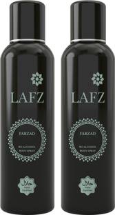 LAFZ Farzad, No Alcohol Deodorant | Long Lasting Body Spray  -  For Men