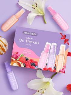 Aqualogica Refresh+ On the Go | Set of 3 Perfume Body Mist  -  For Women
