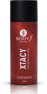 BODY X XTACY Deodorant Spray  -  For Men & Women
