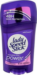 LADY SPEED STICK wild freesia deodorant stick 39.6g Deodorant Stick  -  For Men & Women