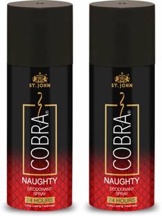 ST-JOHN Cobra Deo Naughty Long-Lasting Fragrance Deodorant Spray Deodorant Spray  -  For Men & Women