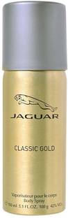 JAGUAR Classic Gold Deodorant Spray  -  For Men