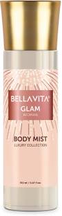 BELLAVITA GLAM Woman Body Mist with Floral, Jasmine & Citrus notes|Long Lasting Fragrance| Body Mist  -  For Women