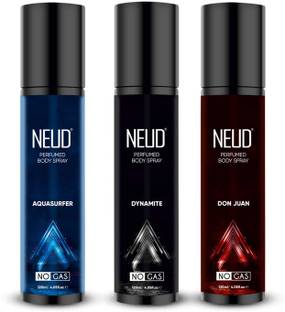 NEUD 3-in-1 Perfumed Body Sprays Body Spray  -  For Men