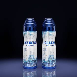 Al-Nuaim ICEBERG CHILLED Long Lasting Perfumed Spray 200 ml Free From Alcohol Pack of-2 Perfume  -  400 ml
