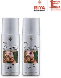 RIYA Bindas Grey Deodorant Long Lasting Fragrance 150 ML Each Deodorant Spray  -  For Men