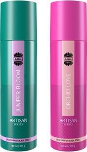 Ajmal ARTISAN-JUNIPER BLOOM &ORCHID LOVE Deo150ML For Unisex ONLINE EXCLUSIVE Deodorant Spray  -  For Men & Women