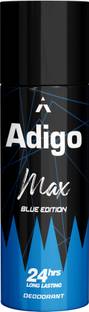 adigo Max Blue Edition Deodorant Deodorant Spray  -  For Men