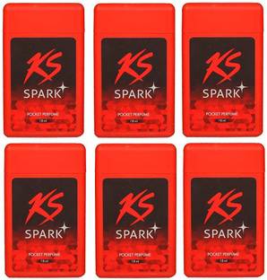 Kamasutra Spark plus Pocket Perfume 18ml each (Pack of 6) Pocket Perfume  -  For Men & Women