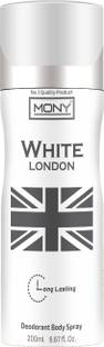 Mony White London Deodorant Body Spray Premium | Long Lasting 200 Ml Perfume Body Spray  -  For Men & Women