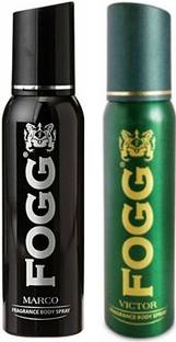 FOGG 1 Marco and 1 Victor Deodorant Combo Pack of 2 Deodorant Spray  -  For Men