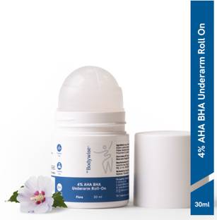 Be Bodywise 4% AHA BHA Underarm Roll On | Reduces Pigmentation & Odour | Flora Fragrance Deodorant Roll-on  -  For Women