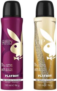 PLAYBOY VIP + Queen Deodorant Spray  -  For Women